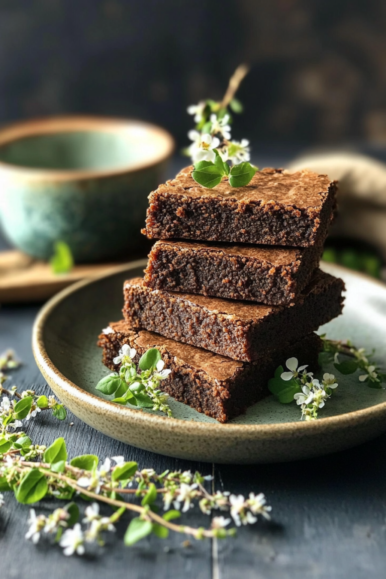 5-Ingredient Chocolate Fudge Brownies