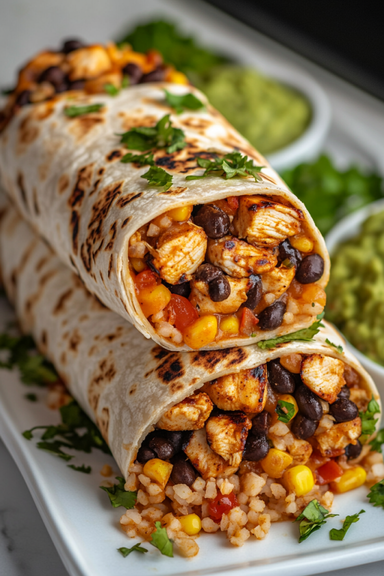 Chipotle Ranch Grilled Chicken Burrito Recipe – A Flavorful & Easy Burrito for Any Occasion 2025